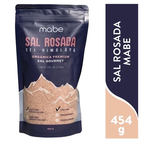 Sal Fina Rosada Mabe 454g