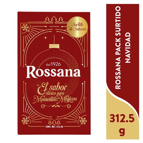 Rossana Pack Surtido Navidad 312.5g