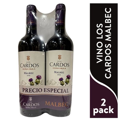 Vino Cardos 2pk Malbec 1500ml