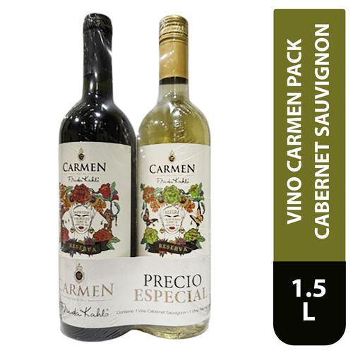 Vino Carmen 2p Frid k Cabern Sauv 1500ml