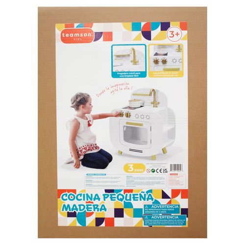 Cocina pequeña madera blanca Teamson Kids