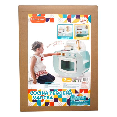 Cocina pequeña madera color menta Teamson Kids
