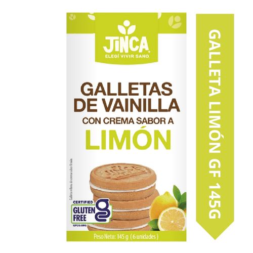 Galleta De Vainilla Limon Jinca 145gr