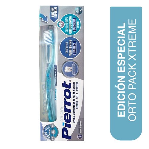 Cepillo Ortopack Pierrot Crem Protect Whitening 75 ml