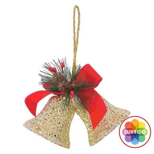 Adorno Para Árbol Holiday Time Campanas