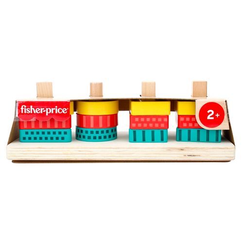 Clasificador de formas de madera Fisher-Price