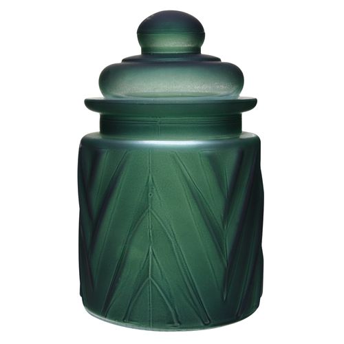 Frasco de almacenamiento de vidrio navidad
