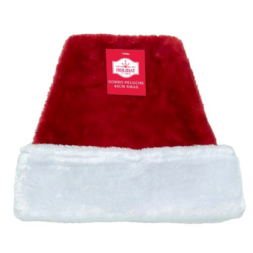 Gorro Holiday Time peluche - 43 cm