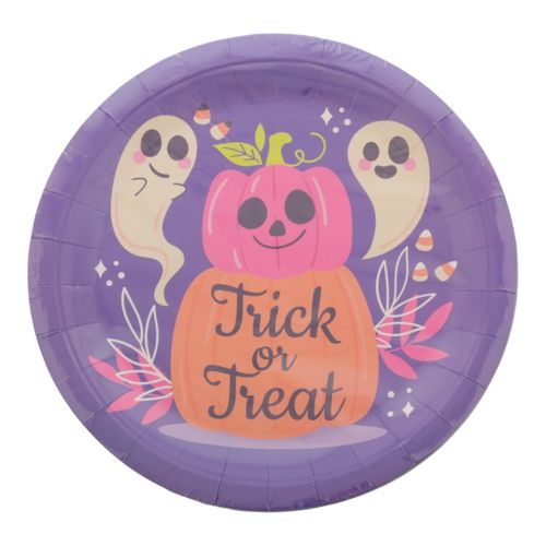 Plato  Way To Celebrate Halloween 9 pulgadas - 10 Pzas