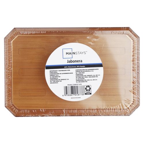 Accesorios Para Baño Mainstays Jabonera De Plastico