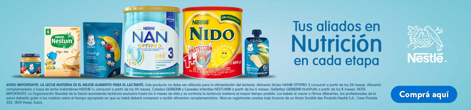 Productos Nestle Variedad