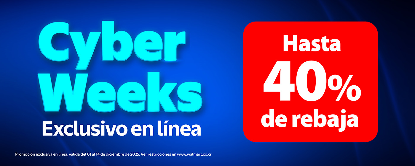 Cyber Weeks: descubrí ofertas imperdibles  con hasta un 40% de descuento.
