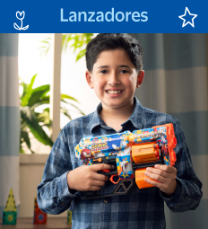 ¡Apuntá, lanzá y divertite con los  lanzadores más cool!